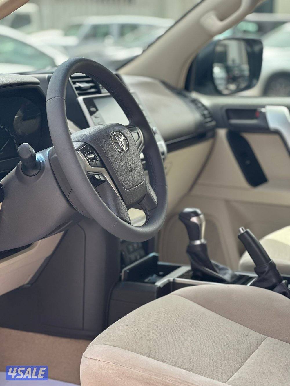 تويوتا برادو 6 سلندر VX موديل 2021 صبغ الوكالة5