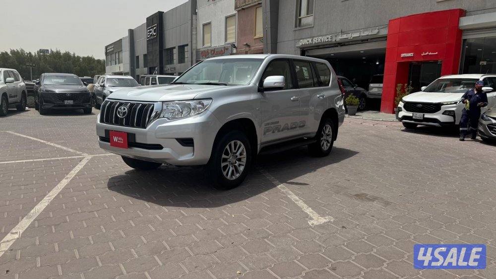 تويوتا برادو 6 سلندر VX موديل 2021 صبغ الوكالة4