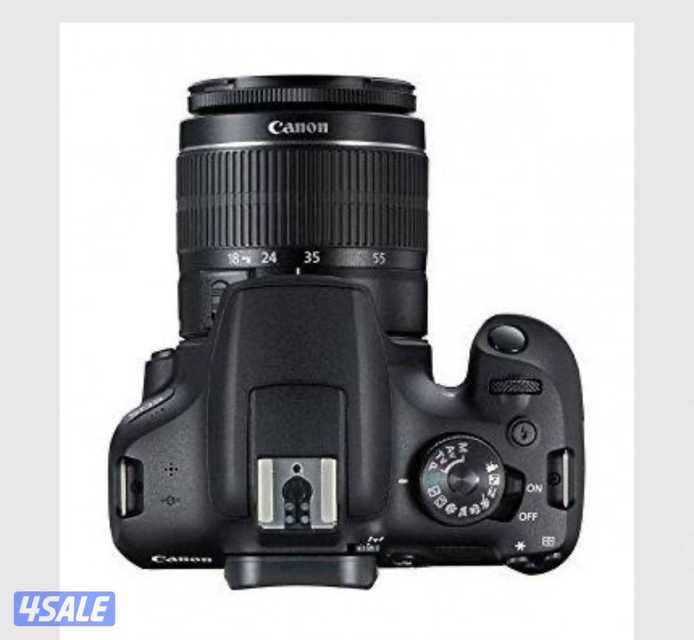 كاميرا canon EOS 2000D +عدسة 18-55 mm مع شنطة و ستاند7