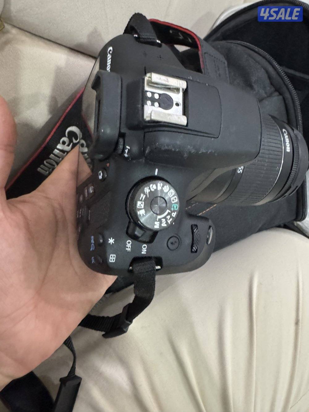 كاميرا canon EOS 2000D +عدسة 18-55 mm مع شنطة و ستاند13