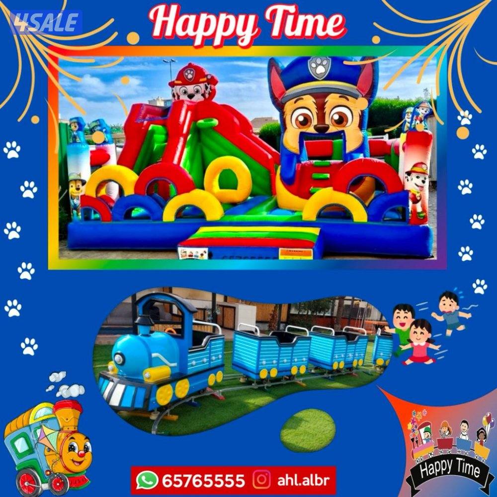 للايجار نطاطيات مائيه و عاديه والعاب بحريه وملاعب صابون جميع الاحجام12