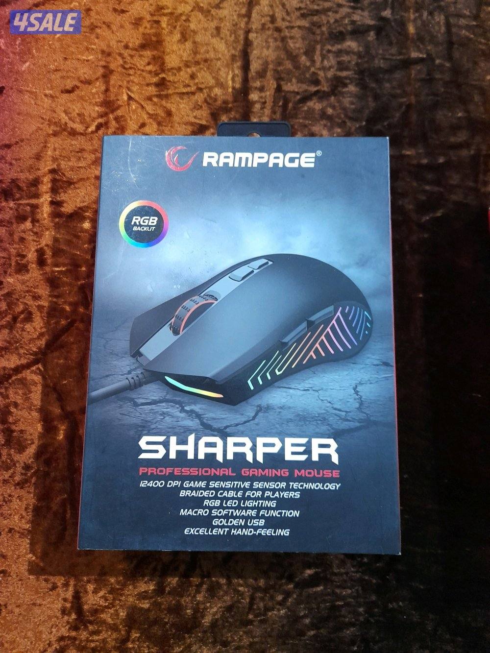 3 New rampage professional gaming mouse.0