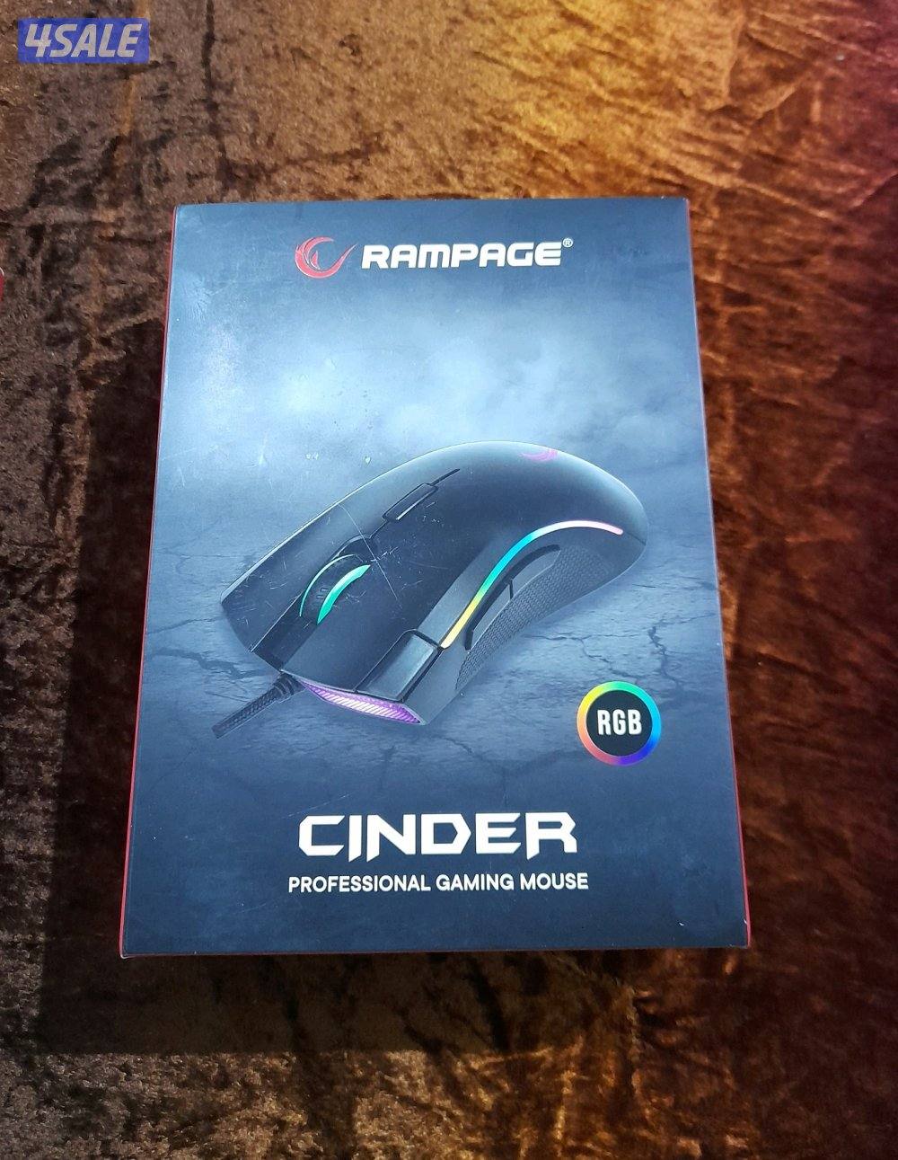 3 New rampage professional gaming mouse.4