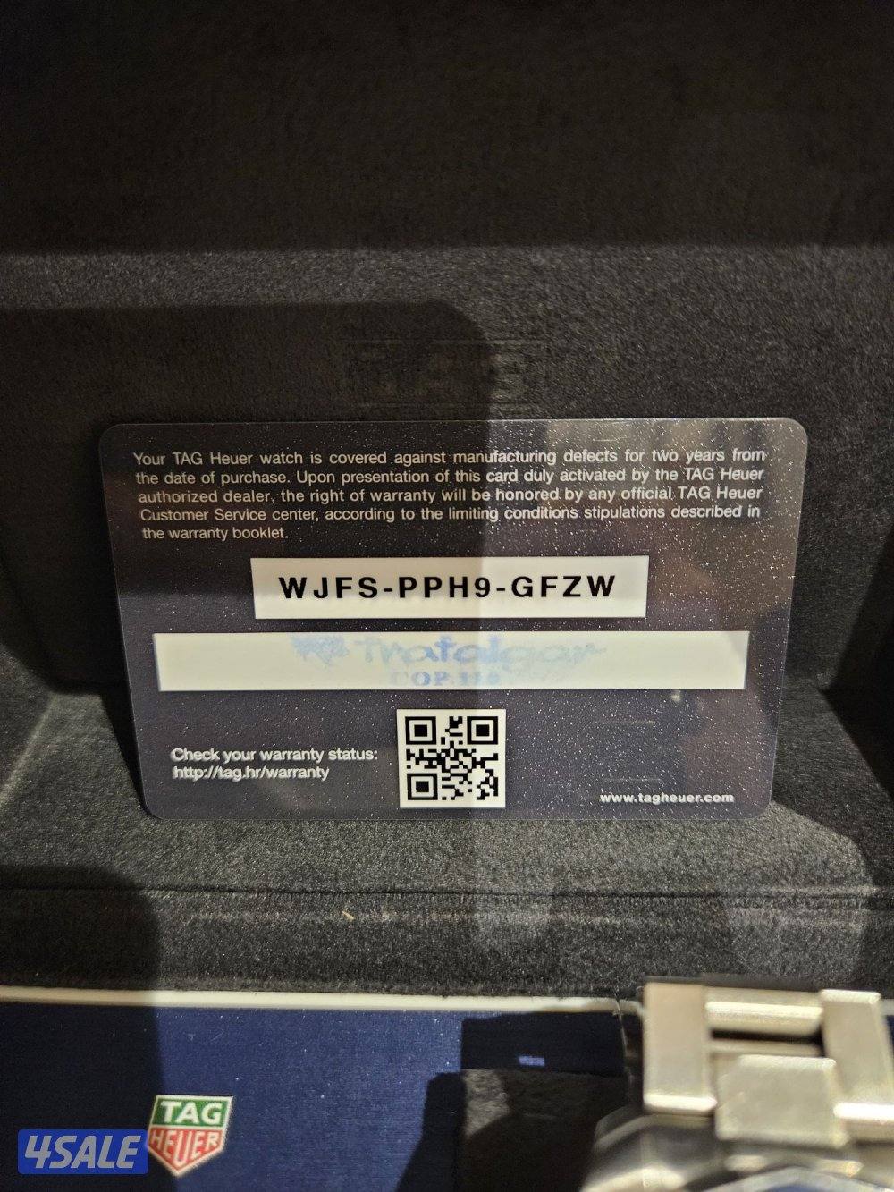 ساعة تاغ هيور نسخة خاصة بعلم الكويت من ٢٠٠ نسخة -مستعملة - حالة ممتازة2