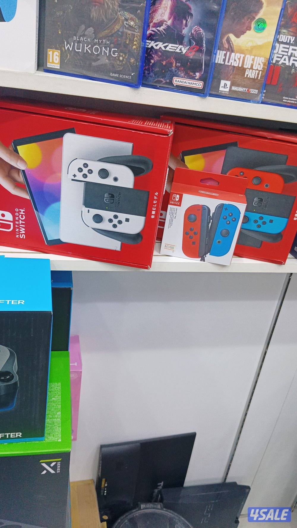 بيع جميع الاجهزه بلاستيشن إكس بوكس وناتيندو يوجد لدينا ور9