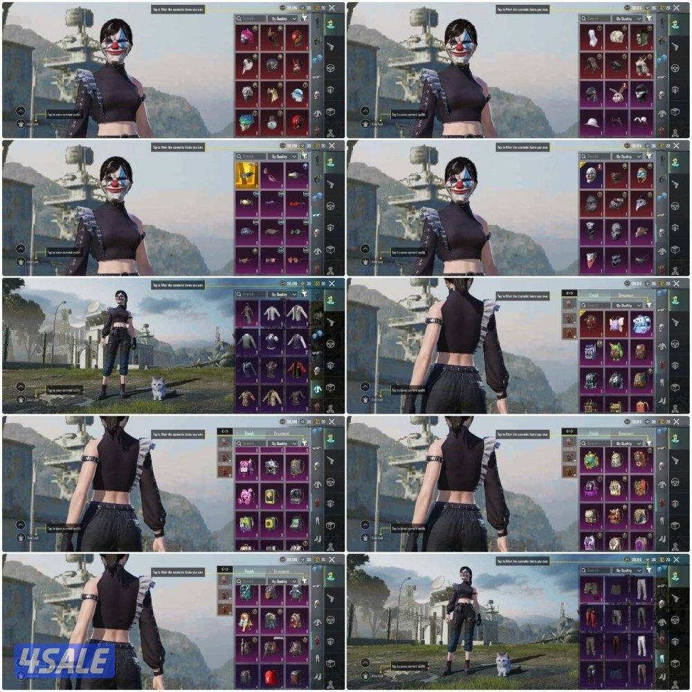 للبيع حسابات ببجي بارخص الاسعار😻🔫💥🔥5