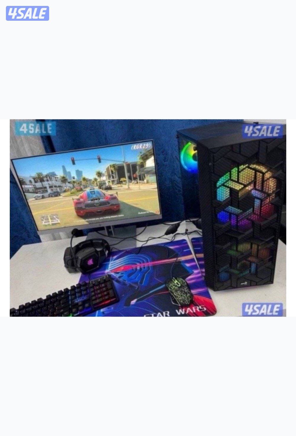 بيسي قيمز كامل مع كل اغراضه وقوي Rtx 30500