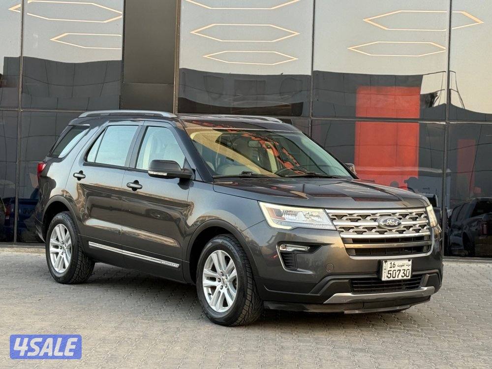FORD EXPLORER XLT _2018 صبغ الوكالة0
