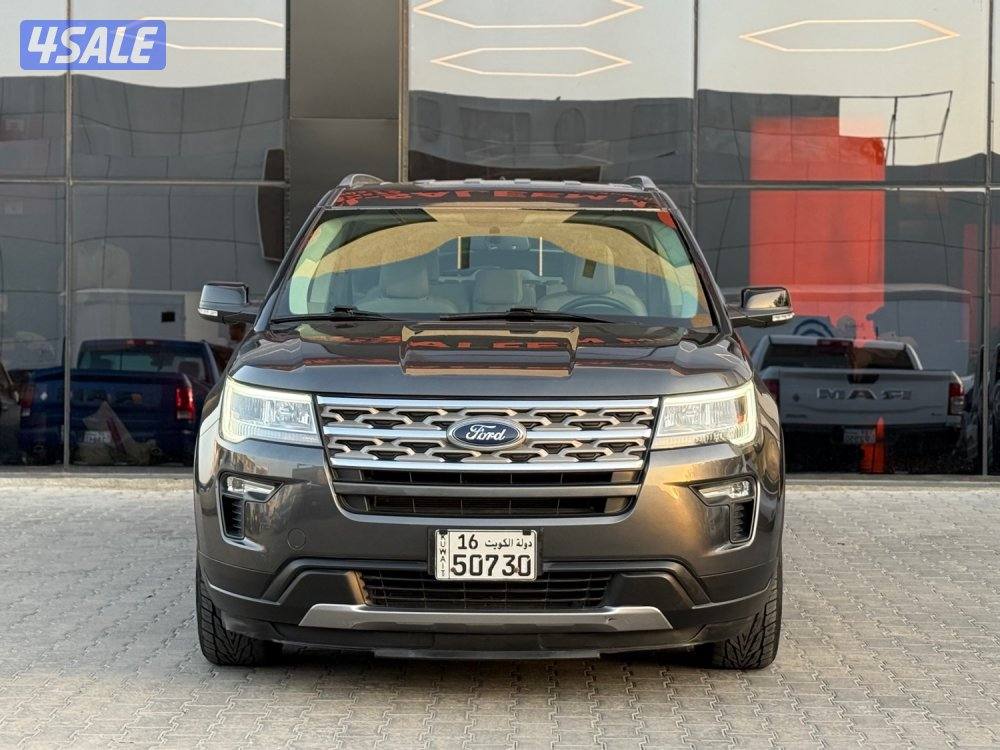 FORD EXPLORER XLT _2018 صبغ الوكالة2
