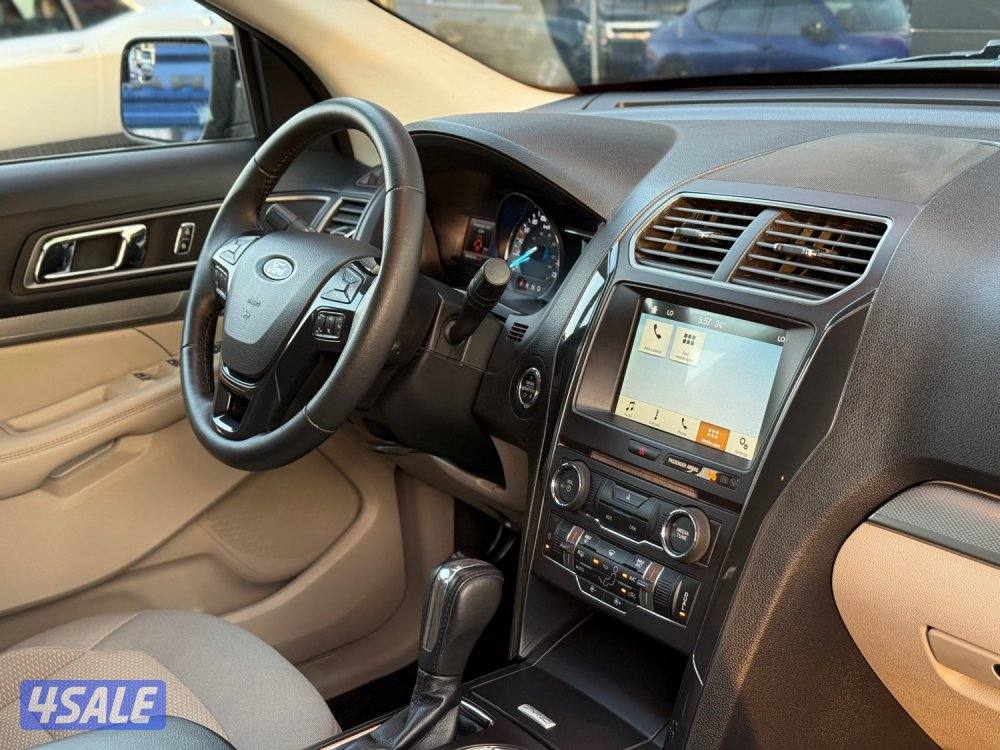 FORD EXPLORER XLT _2018 صبغ الوكالة6