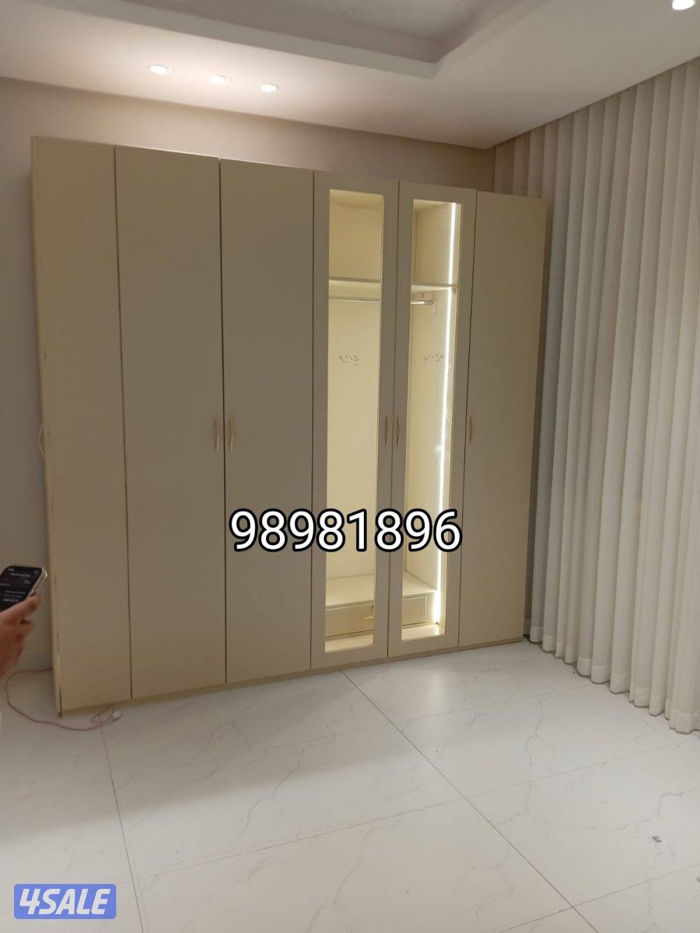 تفصال وجاهز غرف النوم والكباتات والسراير والدواشق حسب القياس والموديل10