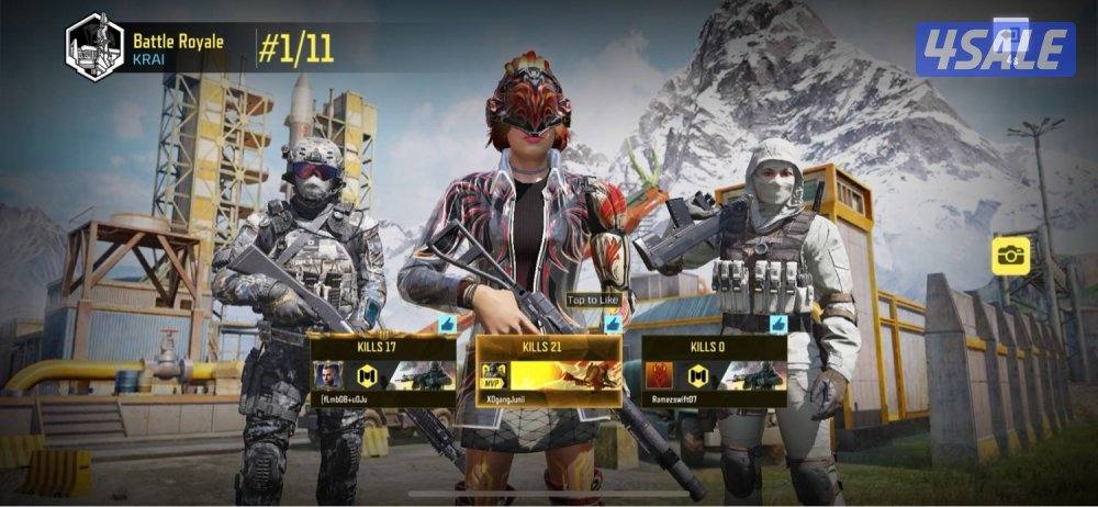 هاك كود موبايل CALL OF DUTY MOBILE4