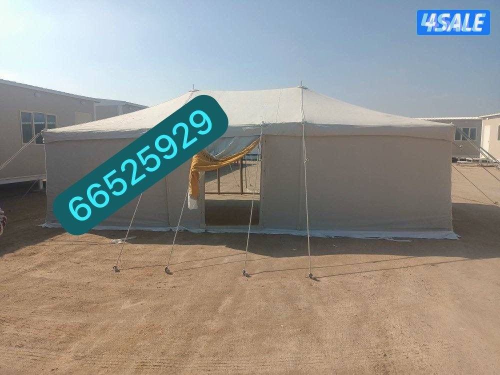 للبيع خيام جديد باكستاني ثلاث طبقات درجه اول خام ٢٤ ملي2