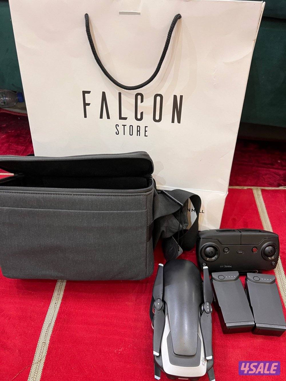 للبيع كاميرا درون موفيك اير مع اغراضها كاملة وجراب وبطاريات وبالكرتونه1