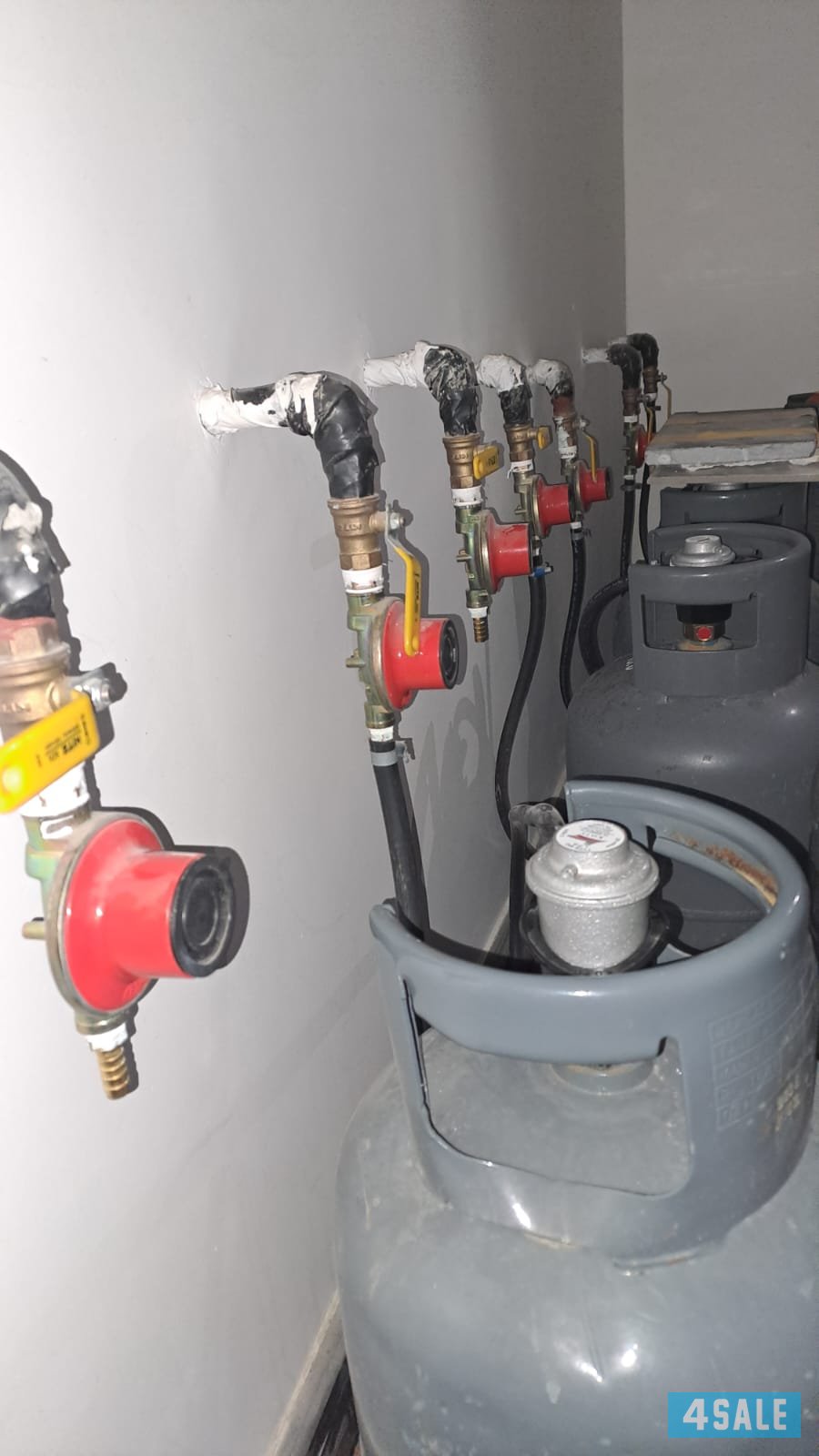 تركيب غاز مركزي1