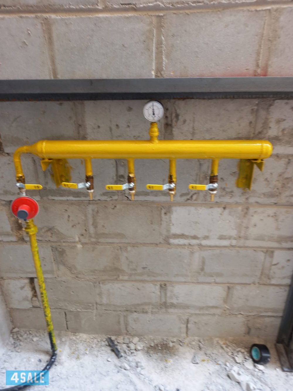 تركيب غاز مركزي4