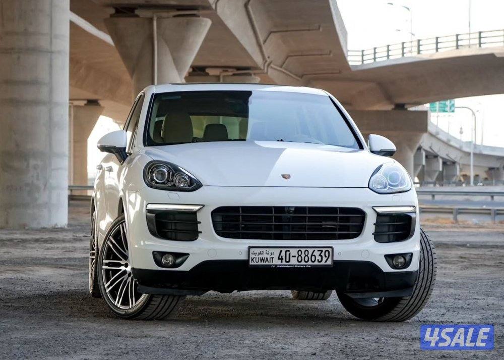 بورش كايين بلاتينيوم اديشن موديل 2017 بهبهاني عداد 97 الف كم2