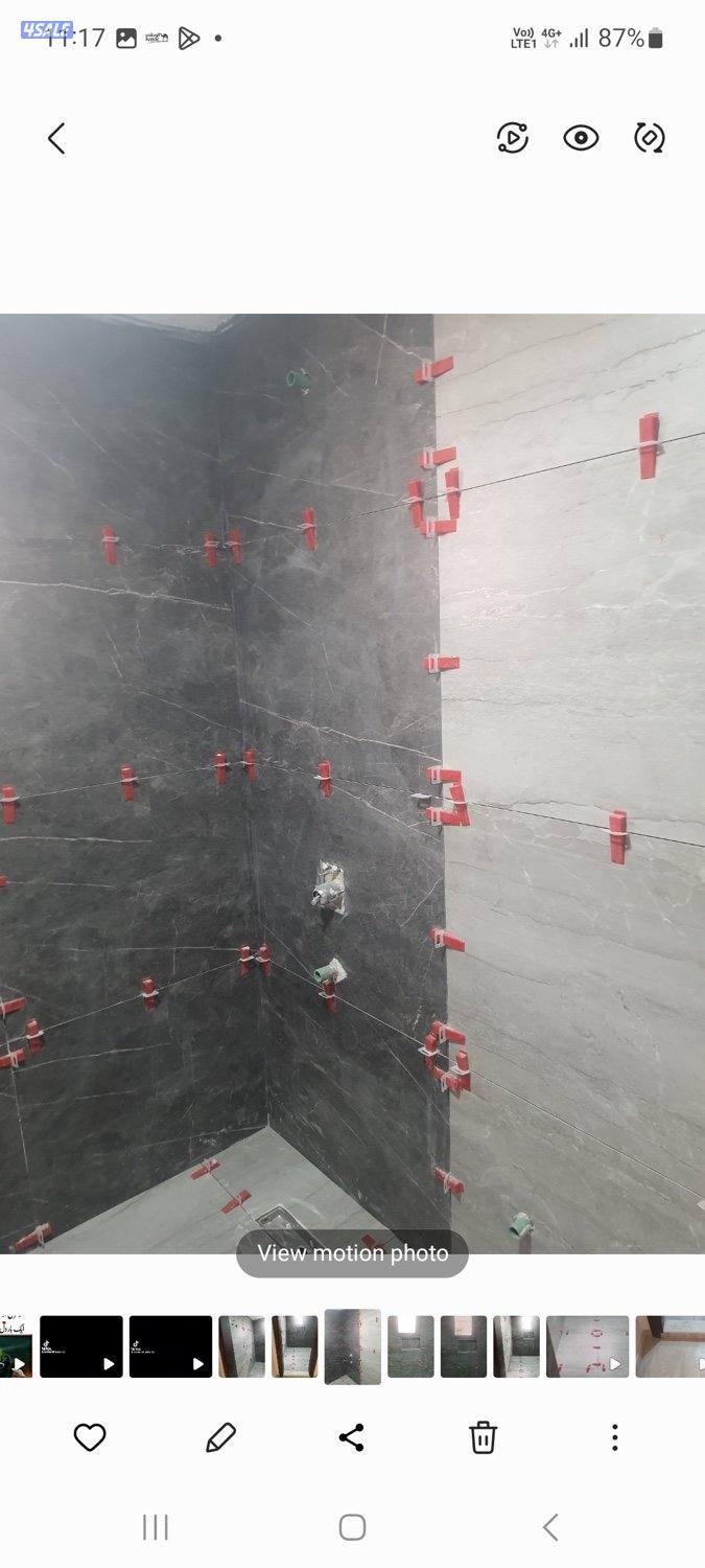 مقاول باکستانی سرامیک بورسلان ترکیب تکسر عازل خمام جبسم بورڈ سمٹ بورڈ10