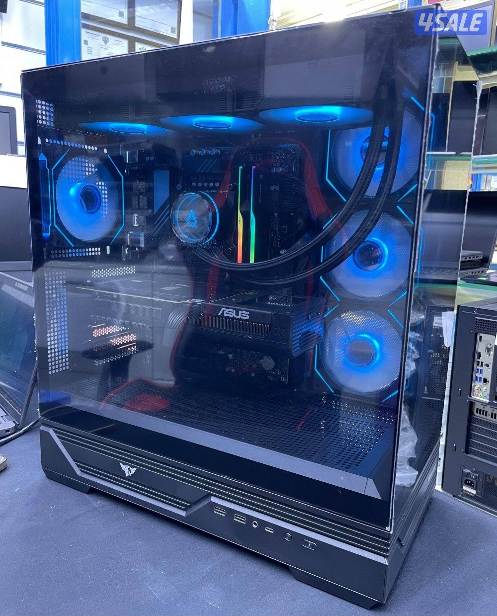 للبيع بي سي CORE i7-14700/RTX 5070/RAM 32GB/SSD 2TB0