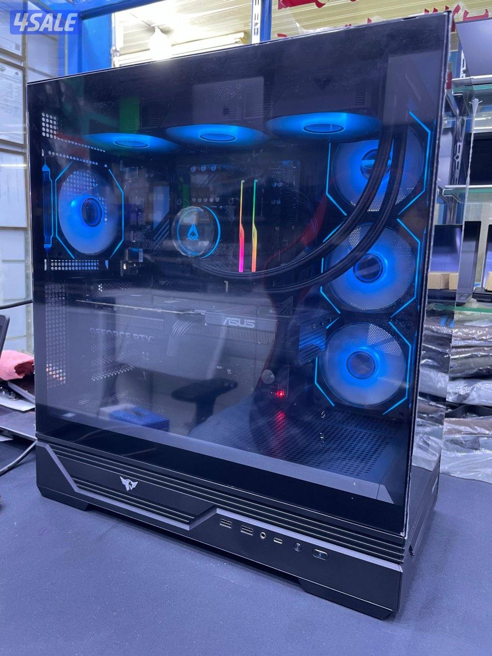 للبيع بي سي CORE i7-14700/RTX 5070/RAM 32GB/SSD 2TB2