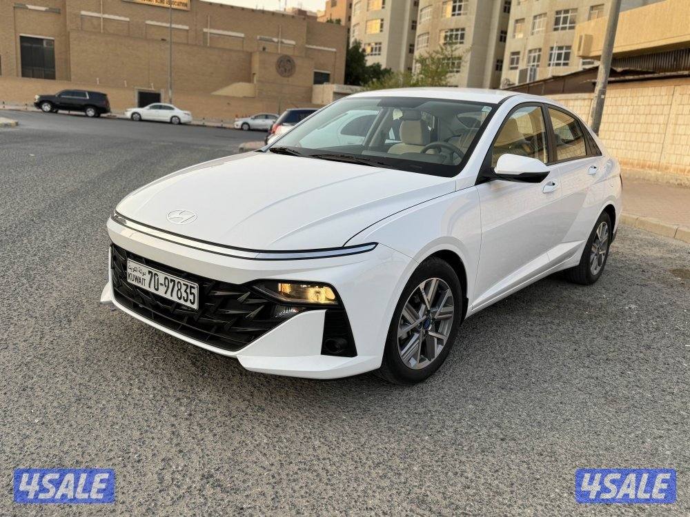 اكسنت 2024 فل ابشن سيرفيس منتظم 1500cc السياره تحت الكفاله شرط الفحص0