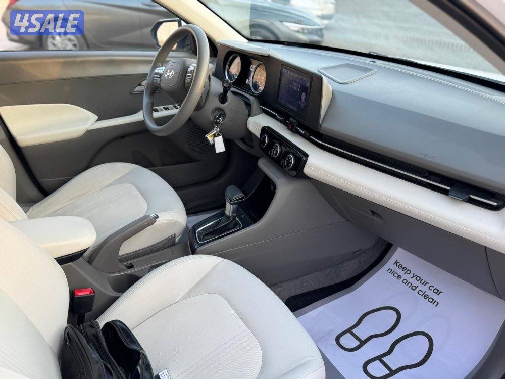 اكسنت 2024 فل ابشن سيرفيس منتظم 1500cc السياره تحت الكفاله شرط الفحص11