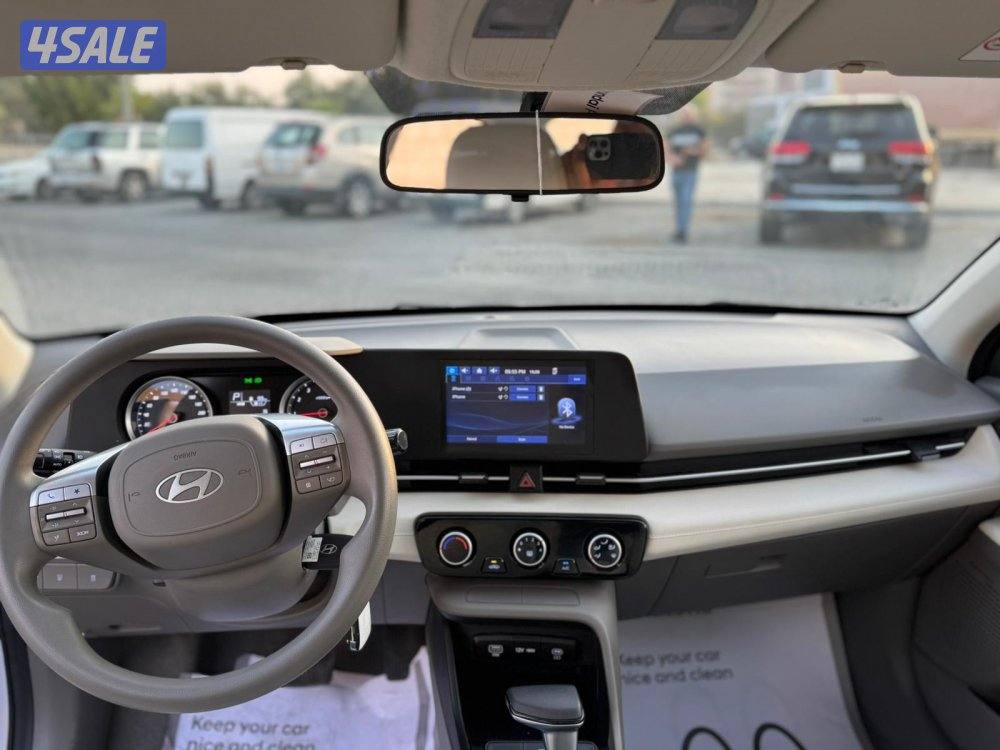 اكسنت 2024 فل ابشن سيرفيس منتظم 1500cc السياره تحت الكفاله شرط الفحص10