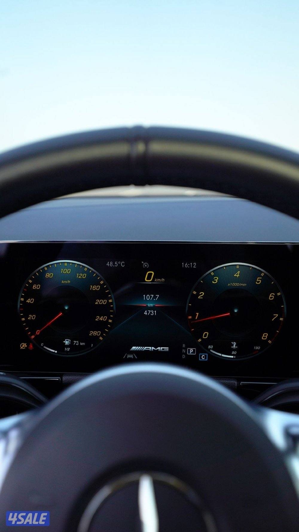 مرسيدس GLA 35 AMG ماشي 4 تحت الكفاله موديل 202212