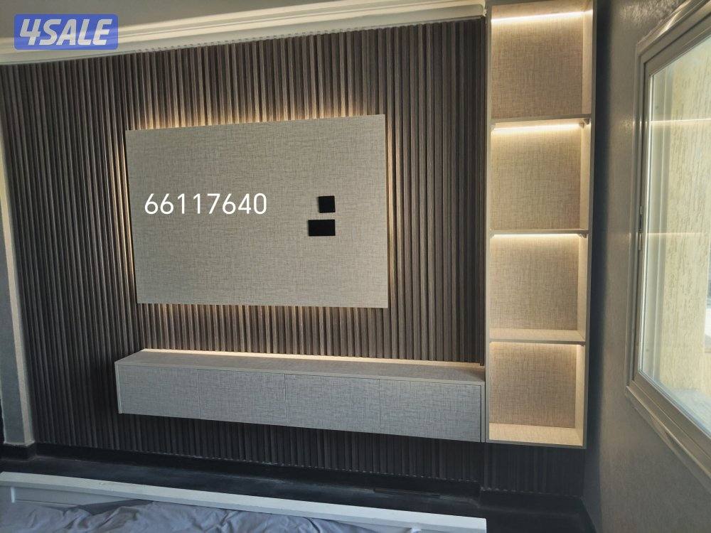 ديكورات خشبية بديل الخشب والشيبورد واصباغ وورق جدران2