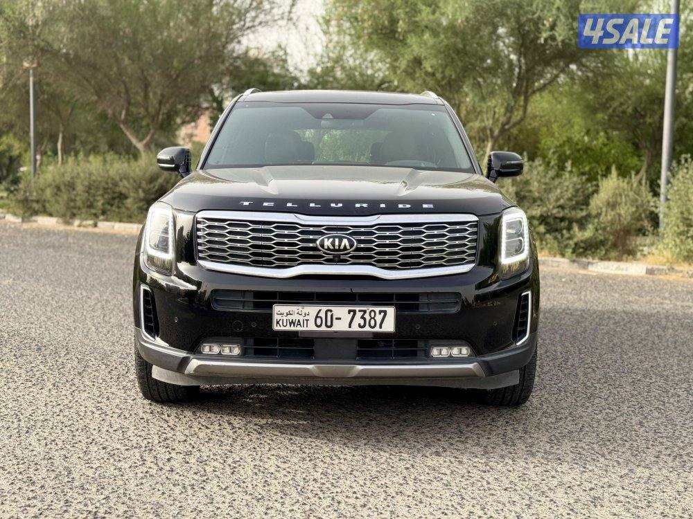 للبيع كيا تيلورايد موديل 2021 - ٧مقاعد - أعلي مواصفات GT0