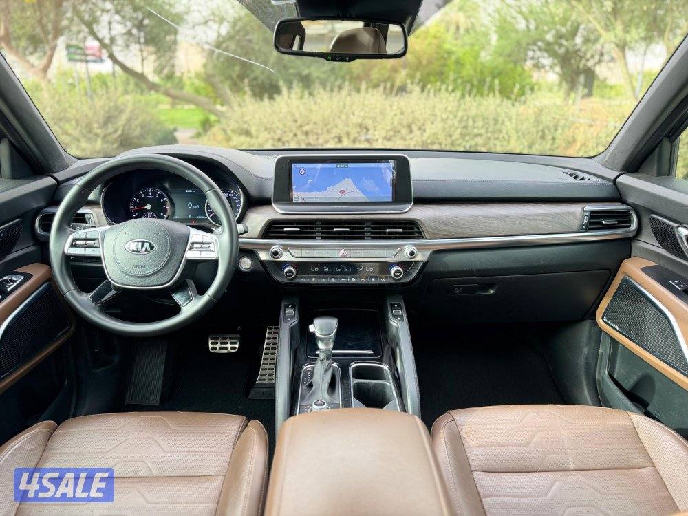 للبيع كيا تيلورايد موديل 2021 - ٧مقاعد - أعلي مواصفات GT2