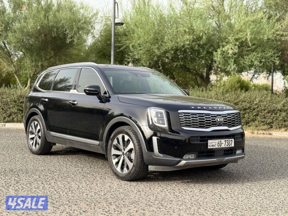 للبيع كيا تيلورايد موديل 2021 - ٧مقاعد - أعلي مواصفات GT1