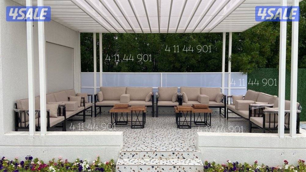 كراسي حديد ملكية + اطقم كراسي خشب سعودية 🇰🇼👑🇸🇦2