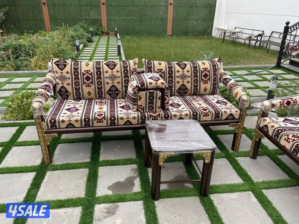 كراسي حديد ملكية + اطقم كراسي خشب سعودية 🇰🇼👑🇸🇦11