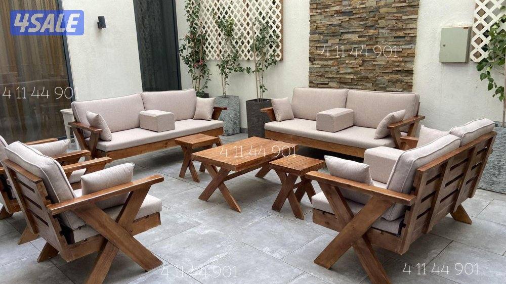 كراسي حديد ملكية + اطقم كراسي خشب سعودية 🇰🇼👑🇸🇦14