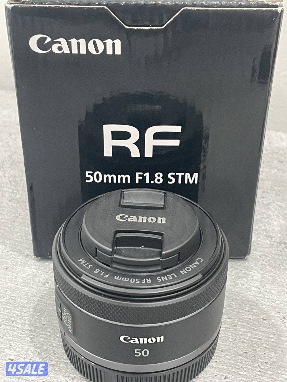 Canon Rf 50 1.8 Stm lens عدسة كانون1