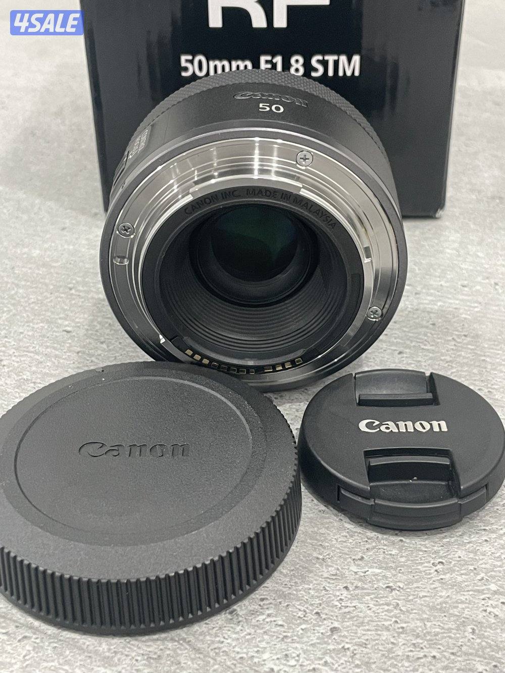 Canon Rf 50 1.8 Stm lens عدسة كانون2