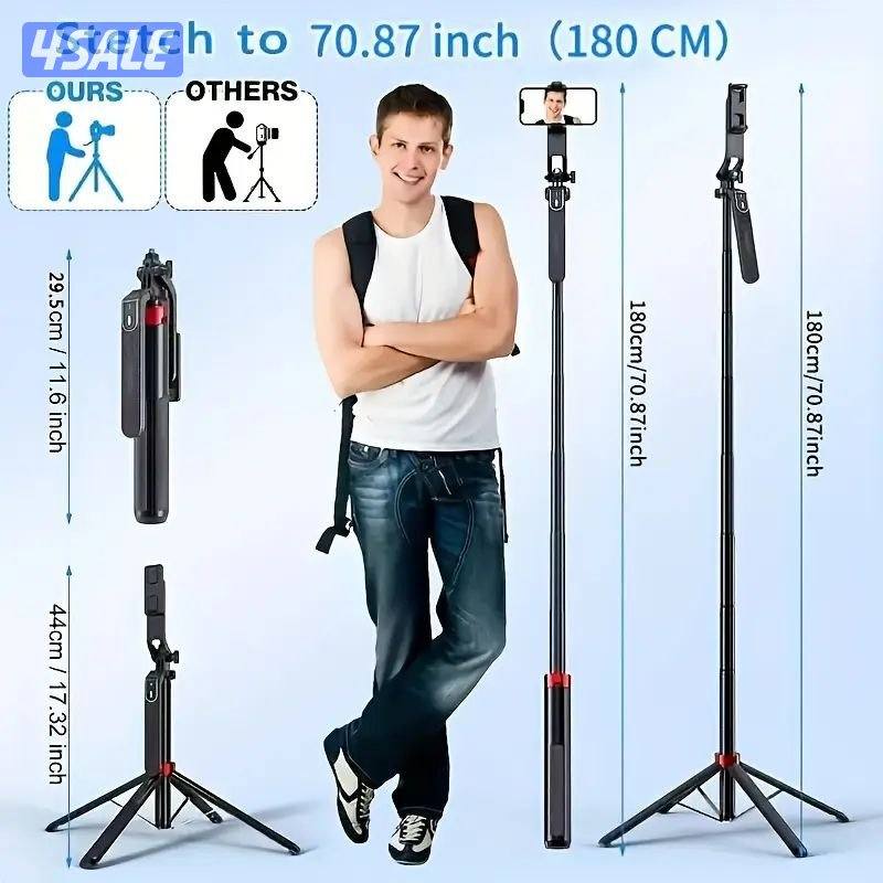 📸 عصا سيلفي كيو 185– 1.80 متر6