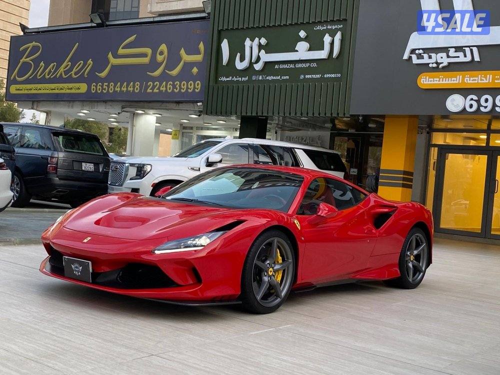 فيراري F8 موديل 2023 عداد 15 الف كيلو فقط تحت الكفاله صيانه مجاني0