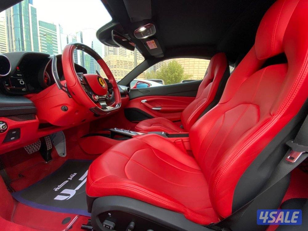 فيراري F8 موديل 2023 عداد 15 الف كيلو فقط تحت الكفاله صيانه مجاني7