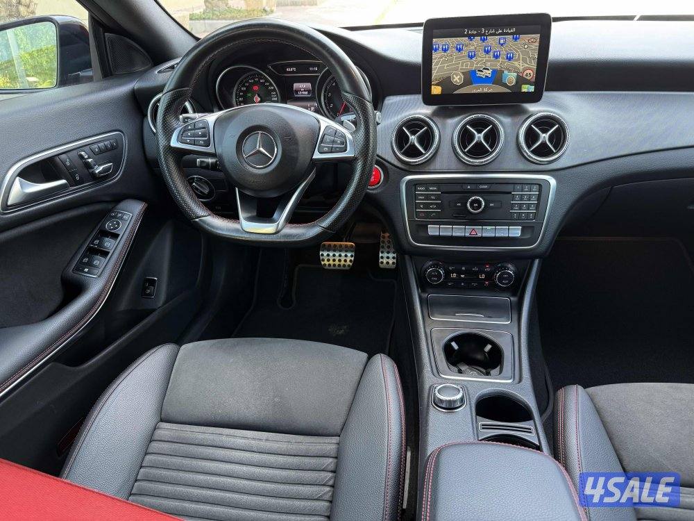 مرسيدس CLA250 Kit AMG موديل 2018 عداد 121 الدرجة الأولى صبغ وكالة9