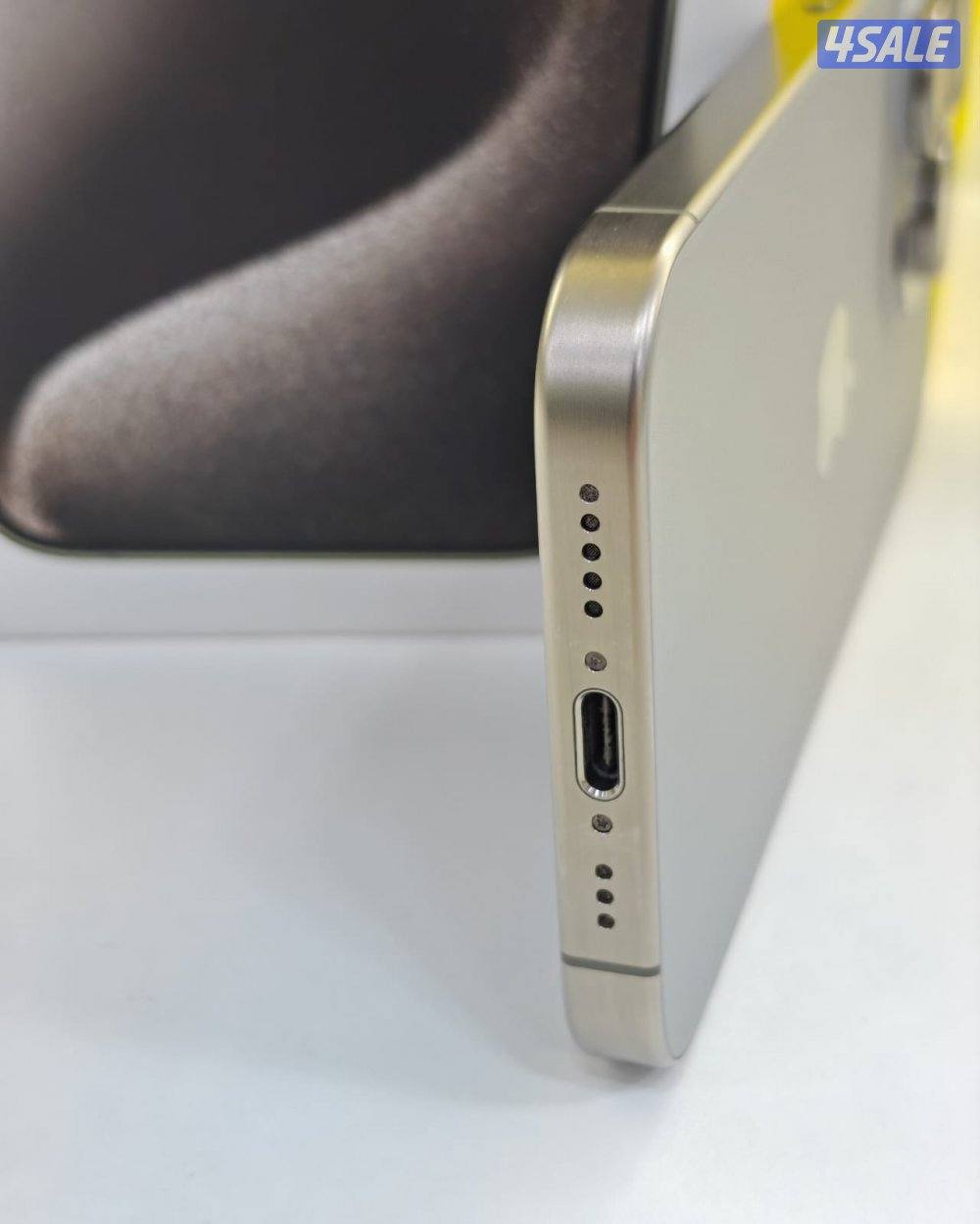 مسجل بدون ضريبة ايفون 15 برو تيتانيوم – iPhone 15 Pro Natural 128GB5