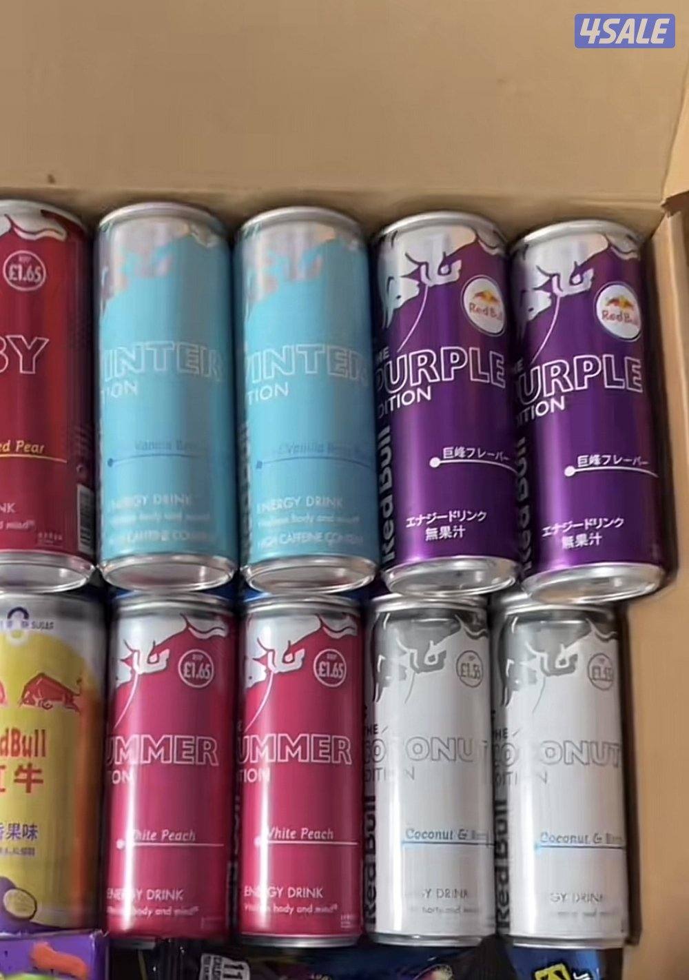 ردبول نكهات مستورده يوجد توصيل3