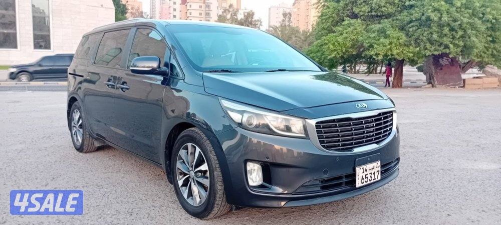 كيا جراند كرنفال 2016 عداد 184 الف بحالة فوق الممتازة1