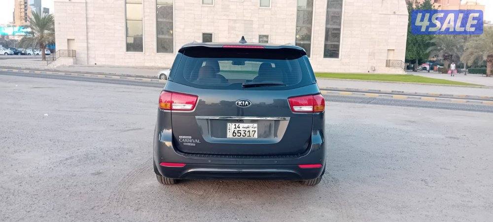كيا جراند كرنفال 2016 عداد 184 الف بحالة فوق الممتازة5