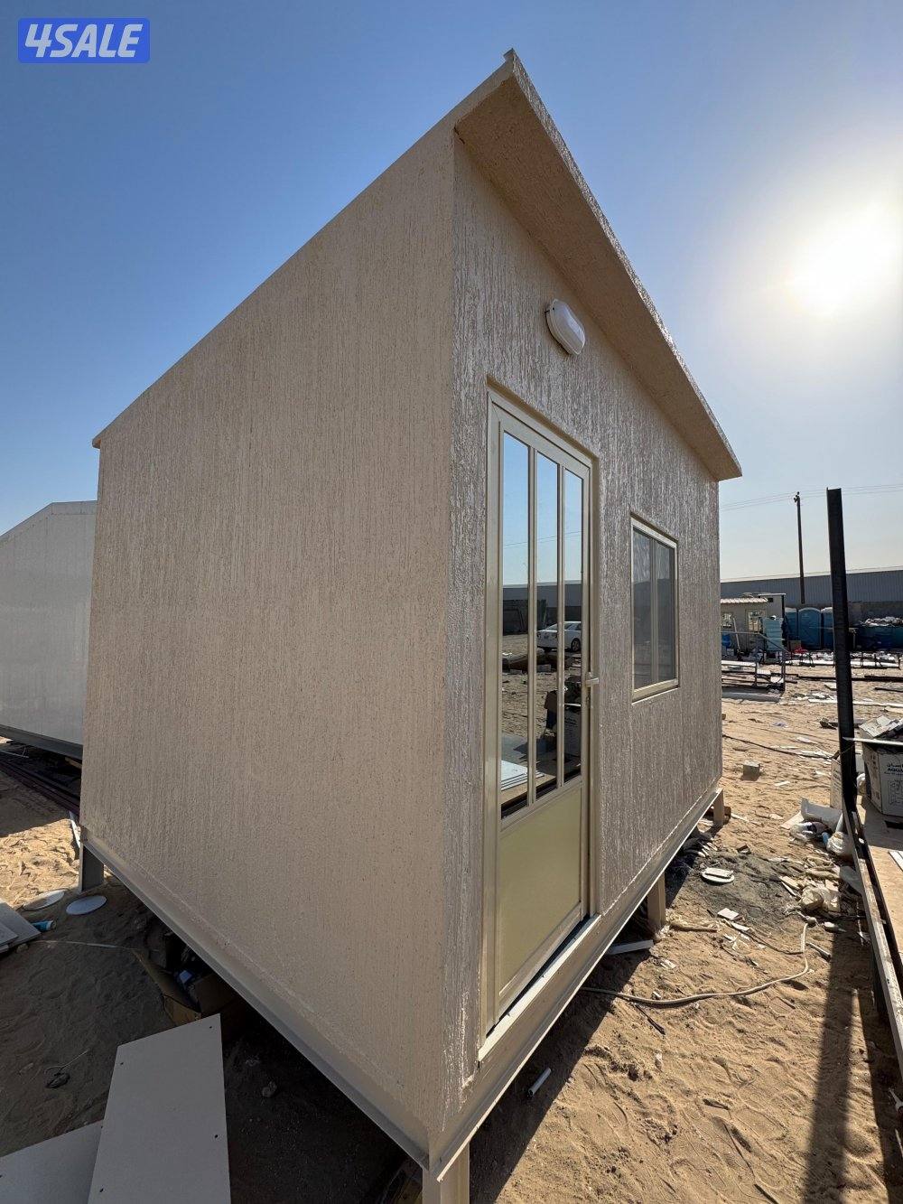 شاليه بانيل تصنيع جديد غرفه وحمام ومطبخ تحضيري سجما خارجي جديد1