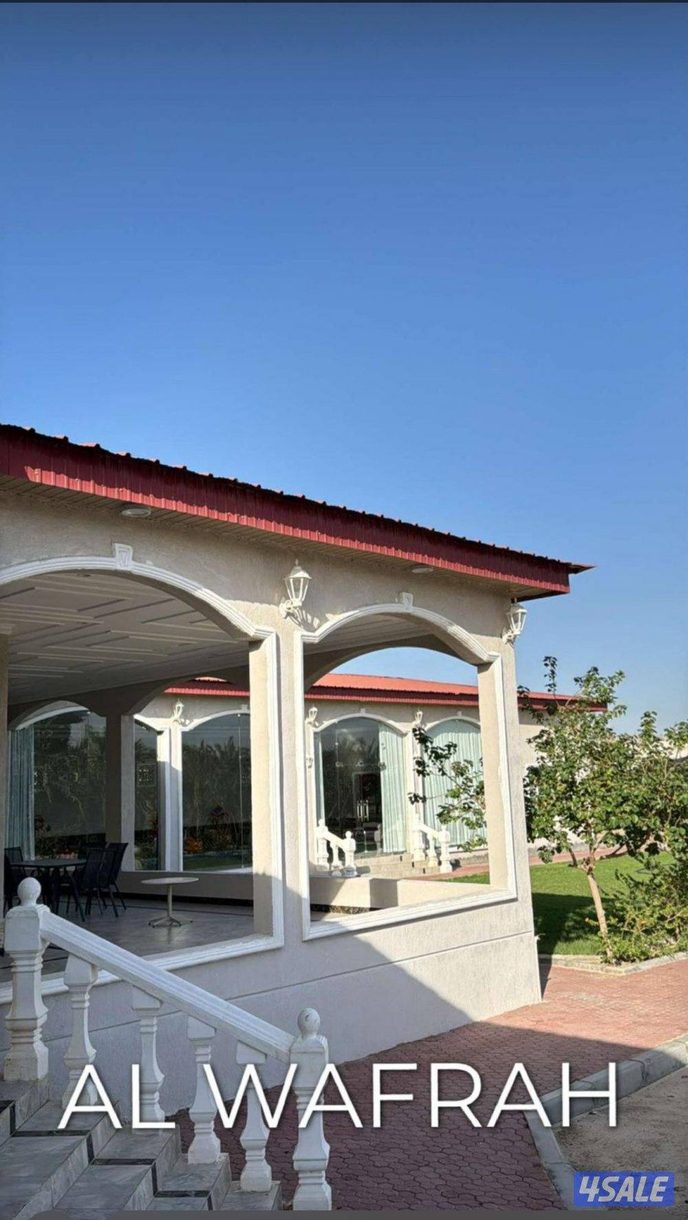 مزرعة الجابريه طريق 700 مكونه من 8 غرف ومسطحات خضراء مسبح مغطى2