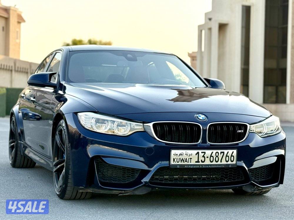 بحالة نادرة عداد 61 الف سيرفيس منتظم بالوكالة M3 موديل ٢٠١٥2