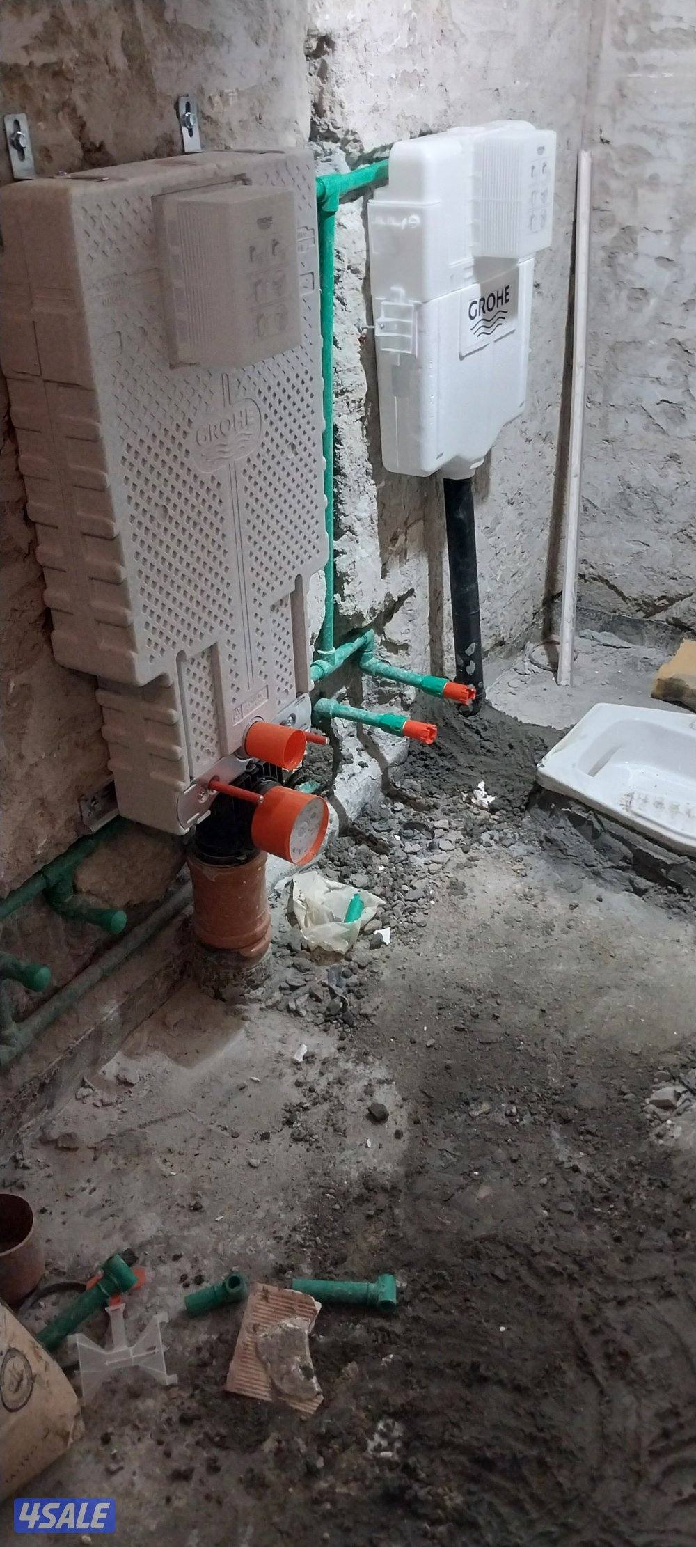 فني صحي جميع اعمال الصحي تمديد حمامات تركيب مضخات تركيب سخانات10