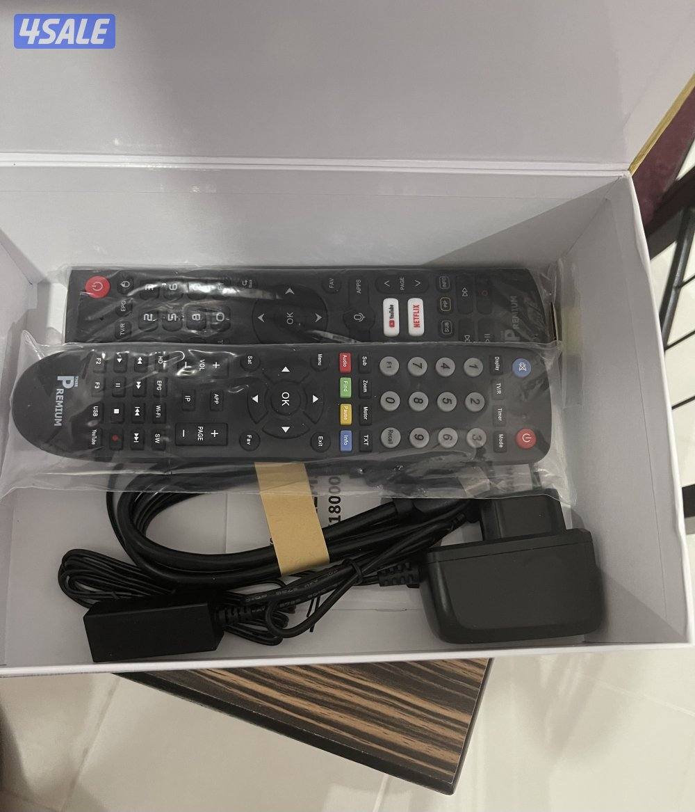 رسيفير بريميم 4K يفتح كل القنوات التلفزيونية المشفرة والمجانية 💪2